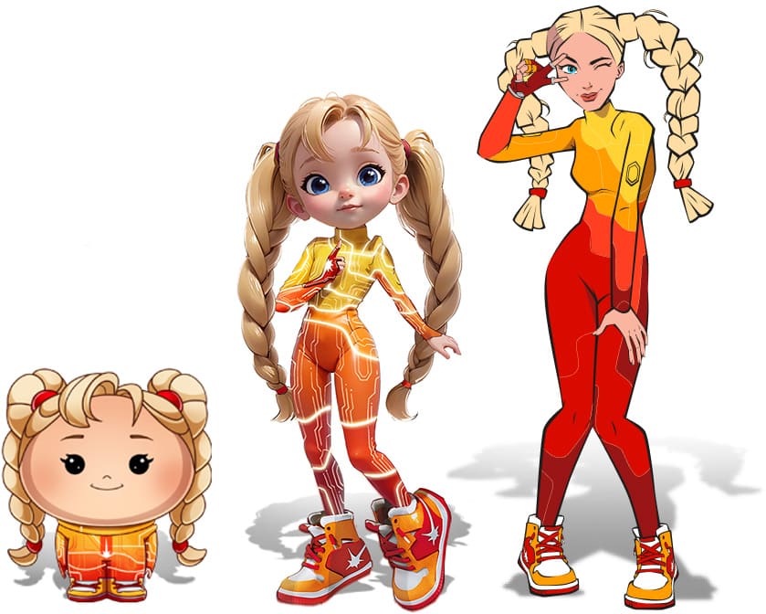 Russian Superhero Zarya