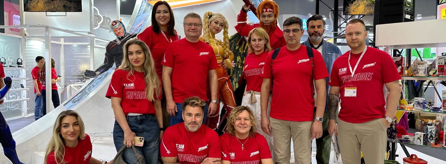 Superheroes by the BY Brand & Oleg Roy in Hong Kong!