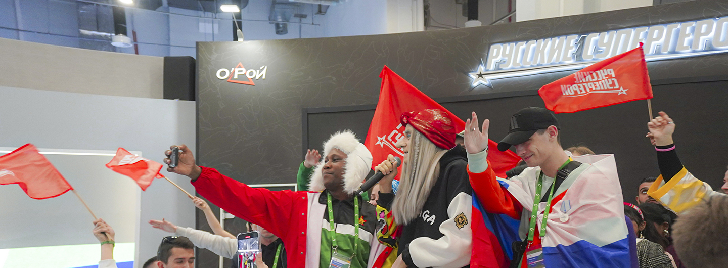 Russian Superheroes at the Sochi World Festival of Youth 2024